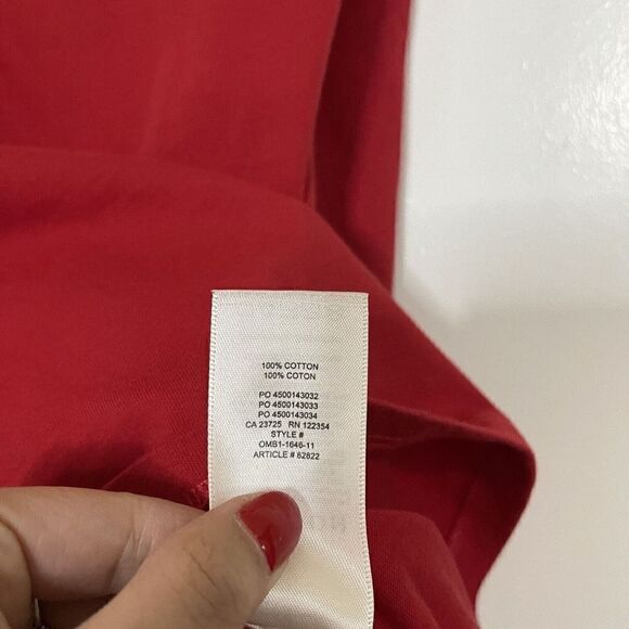 ARITZIA Babaton red vneck padded shoulder sleeveless top size XS - Picture 3 of 5